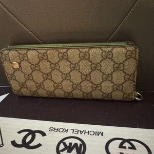 Gucci Brown Monogram Wallet
